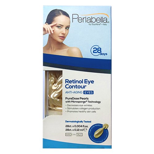 Картинка упаковка anti age капсулы для глаз с ретинолом 0,03% PERLABELLA в магазине МИР КАПСУЛ